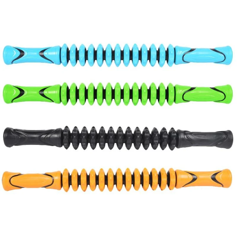Muscle Massager Yoga Gear Roller Stick Gym Body Massage Relax Tools for Back Arm Home Indoor Fitness Shaping Accessories