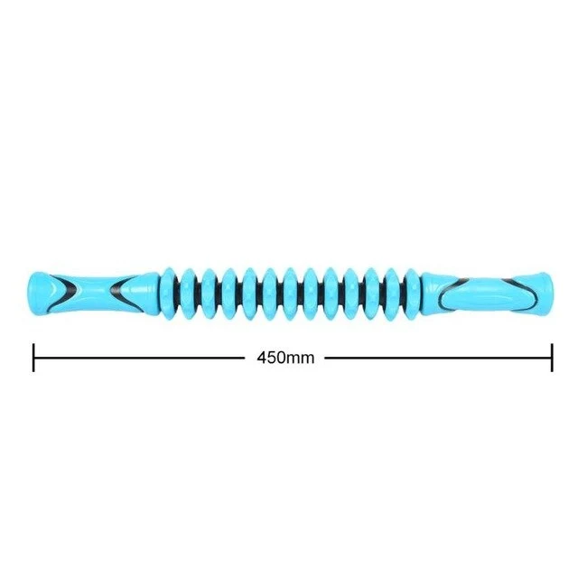 Muscle Massager Yoga Gear Roller Stick Gym Body Massage Relax Tools for Back Arm Home Indoor Fitness Shaping Accessories