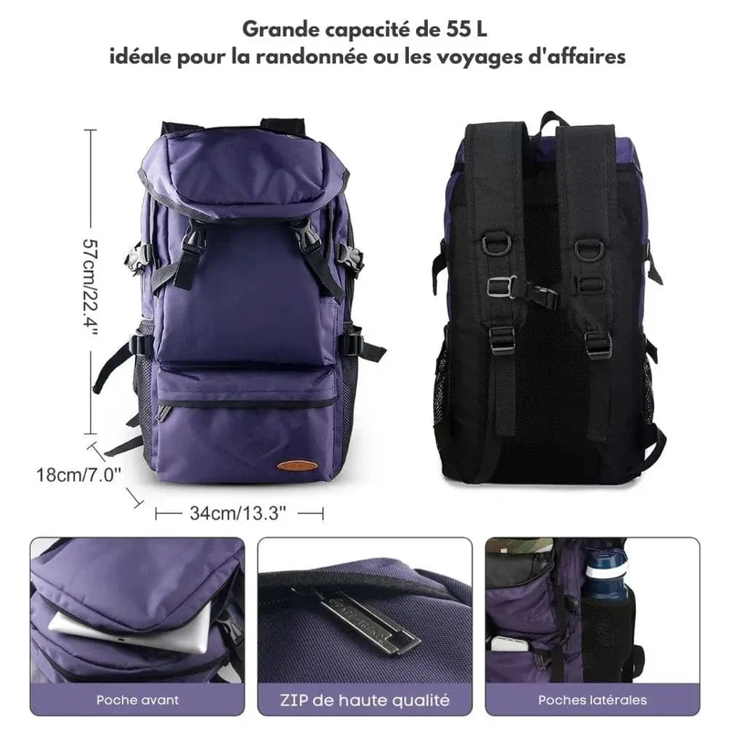Sac à Dos de Voyage 50L