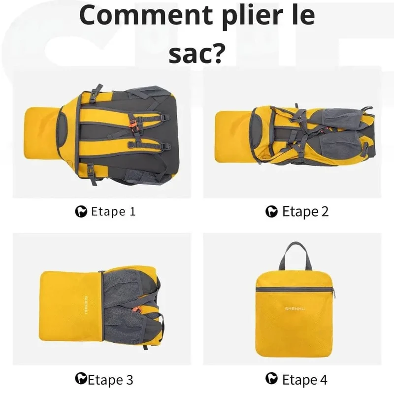 Sac à dos voyage femme 40L