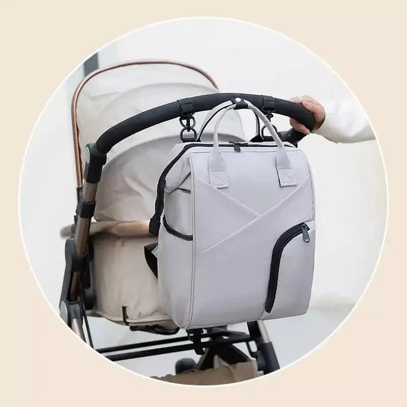 Sac à dos à langer chic