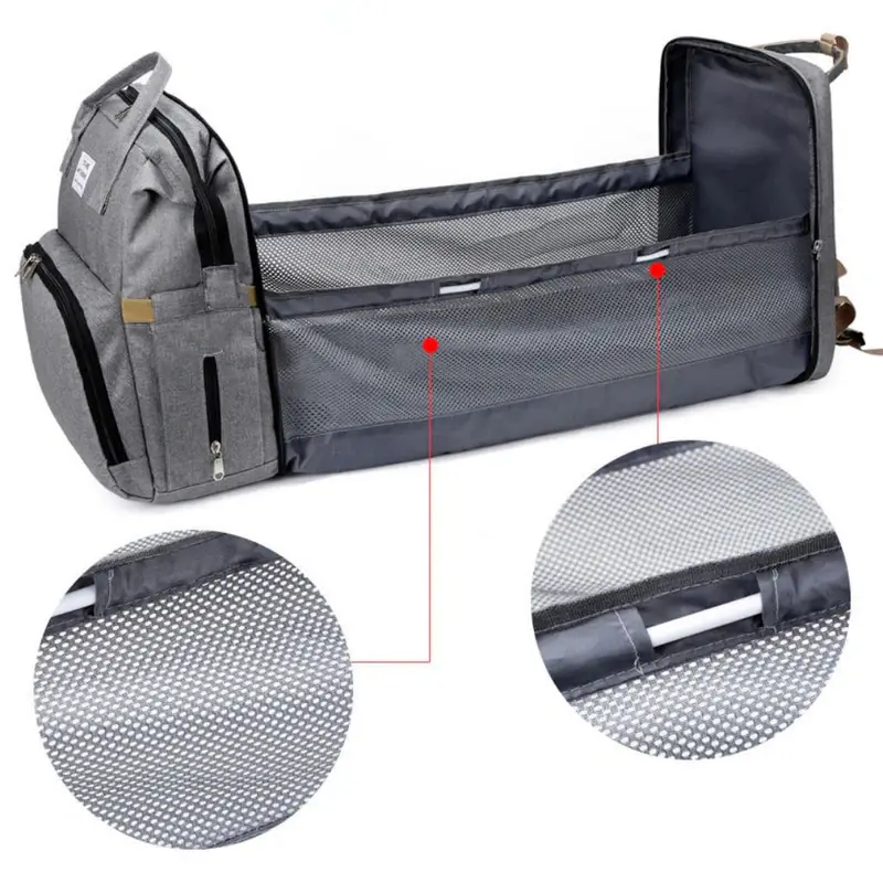 Sac à dos à langer usb