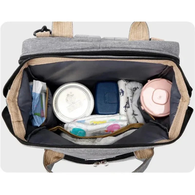 Sac à dos à langer usb
