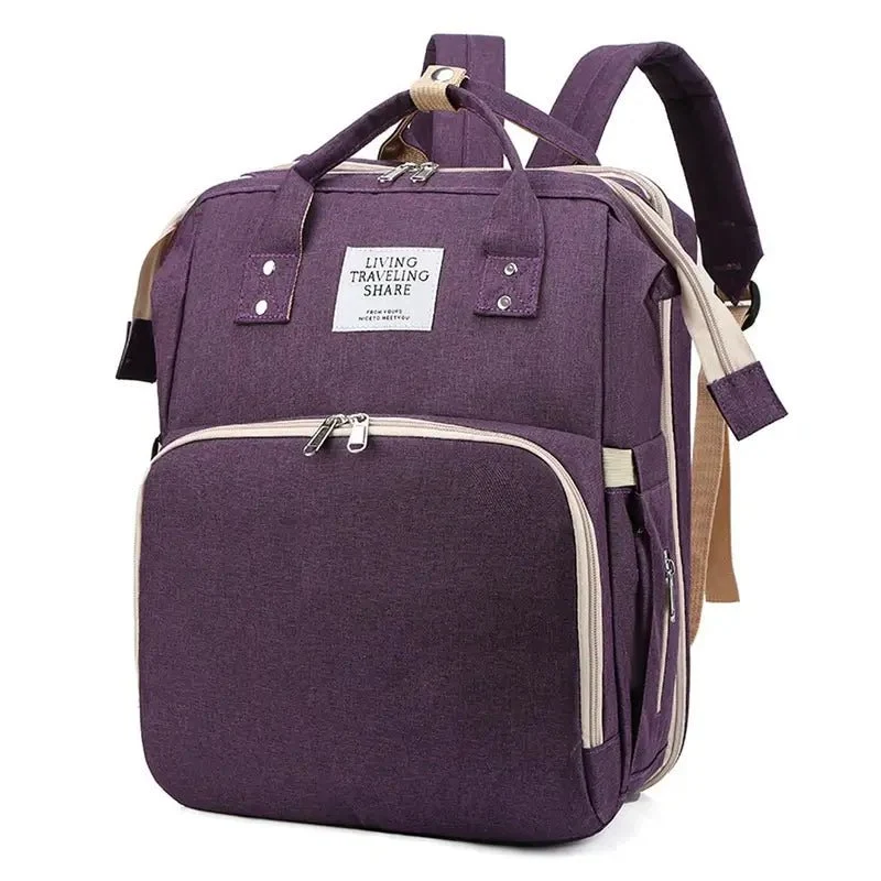 Sac à dos à langer usb