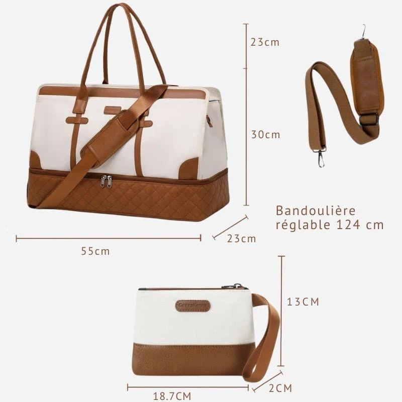 Sac de voyage femme chic