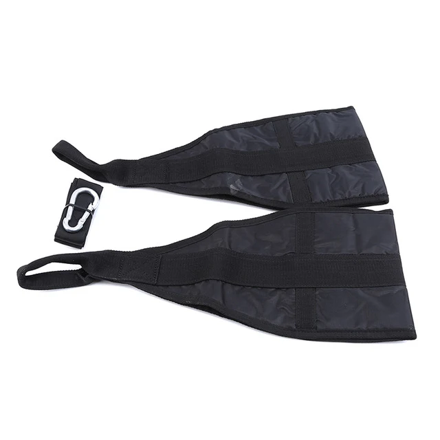 Gym Elastic Nylon Fitness Abdominal Sturdy Crunch Straps Gym Exercise Pulling Harness Shoulder Barbell Equipment Accessories