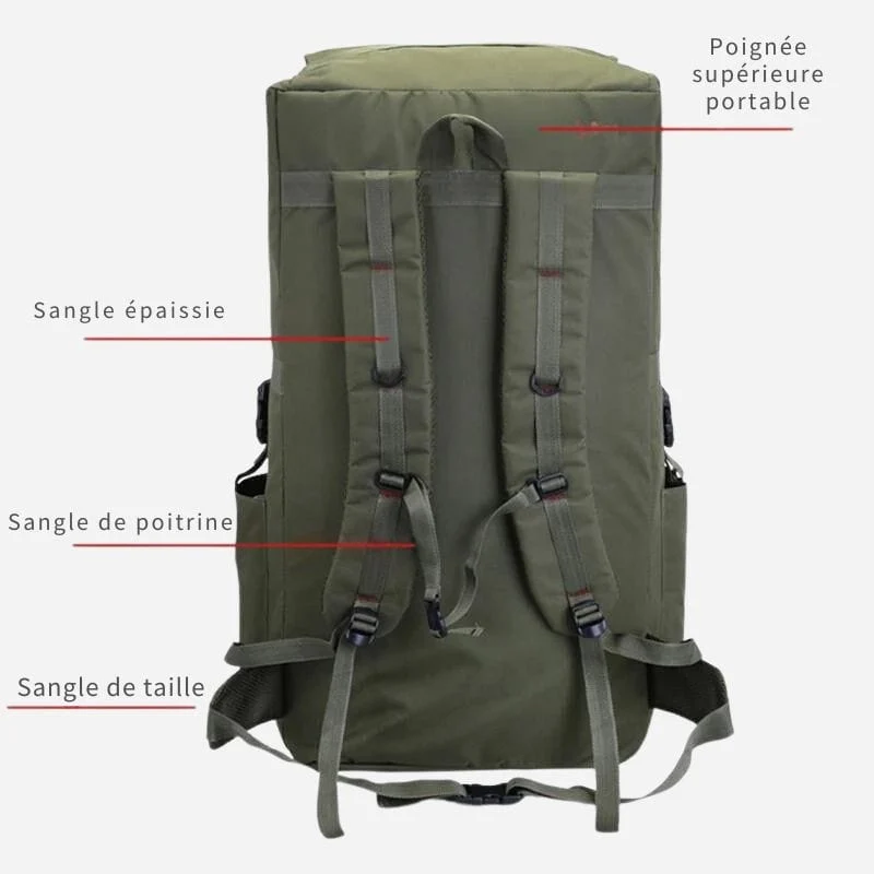 Sac à dos voyage 100L