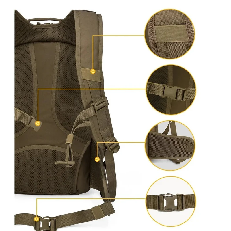 Sac à dos militaire assaut 28L 600D