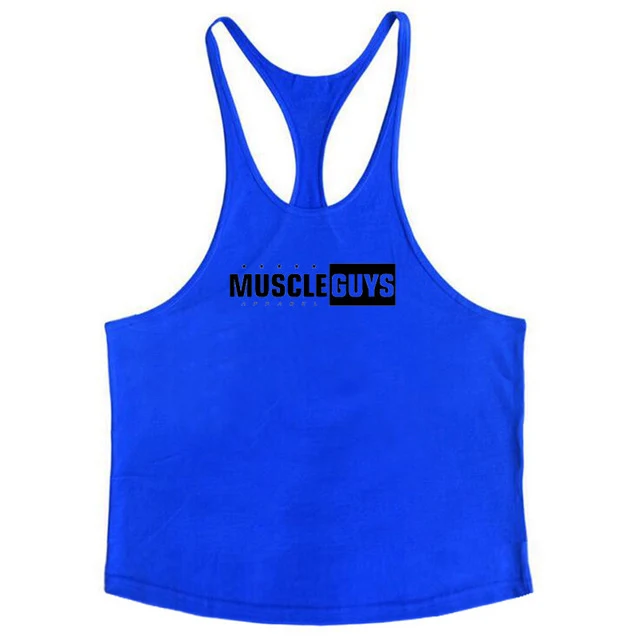 Muscle guys apparel bodybuilding tank tops fitness tank mens gyms clothes vest cotton sleeveless shirt regatas masculino