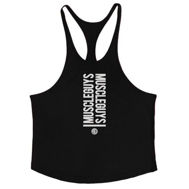 Muscle guys apparel bodybuilding tank tops fitness tank mens gyms clothes vest cotton sleeveless shirt regatas masculino