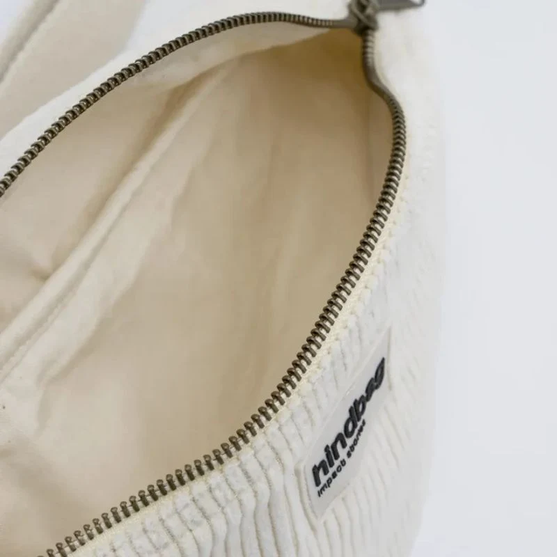 Sac Banane Olivia Velours Côtelé coton bio - Hindbag