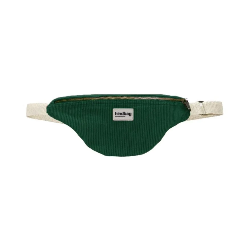 Sac Banane Olivia Velours Côtelé coton bio - Hindbag