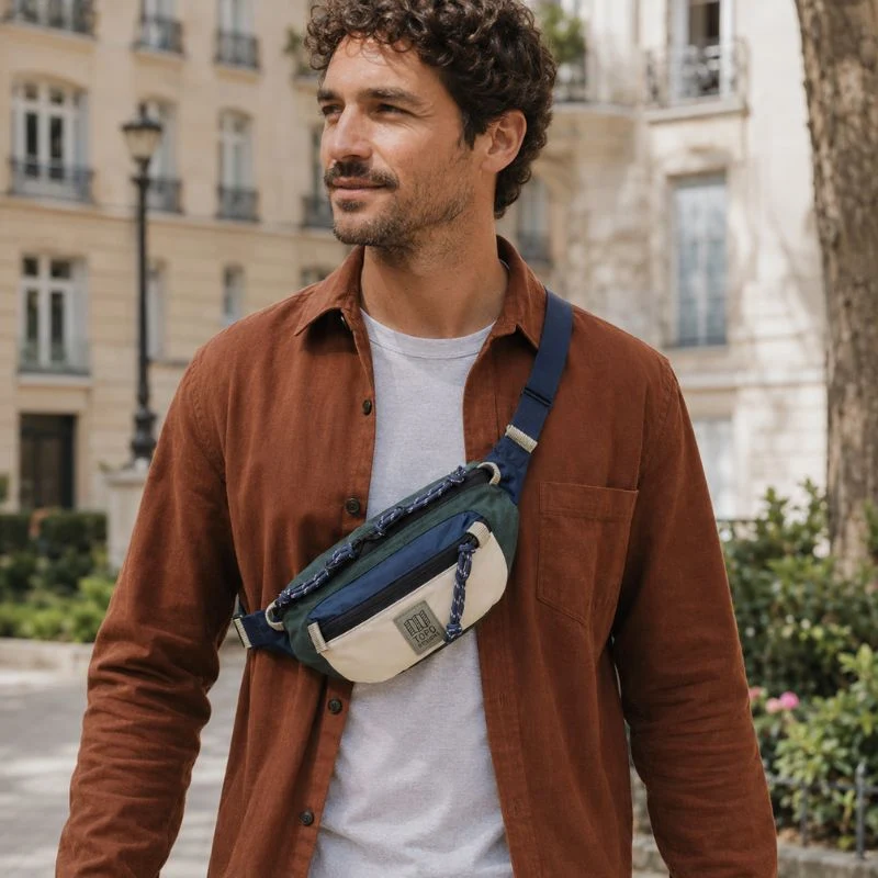 Sac banane Mountain Waist Pack 1L en nylon recyclé - Topo Designs