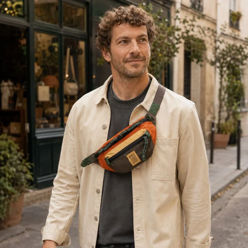 Sac banane Mountain Waist Pack 1L en nylon recyclé - Topo Designs