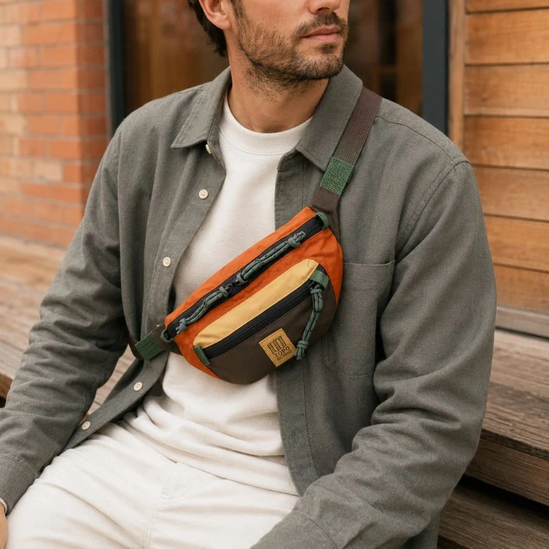 Sac banane Mountain Waist Pack 1L en nylon recyclé - Topo Designs