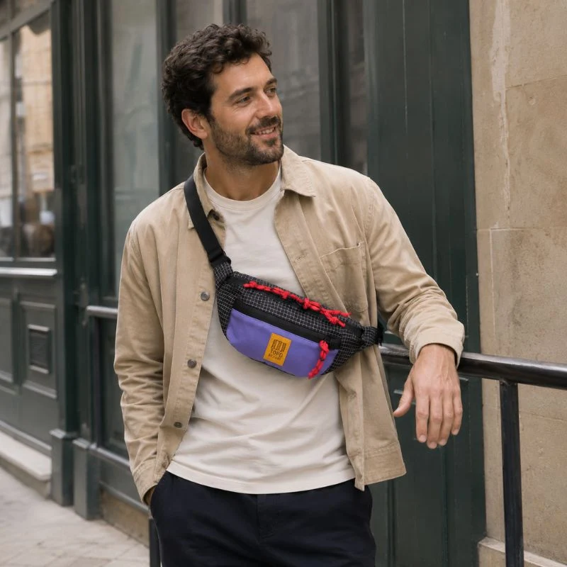 Sac banane Mountain Waist Pack 1L en nylon recyclé - Topo Designs