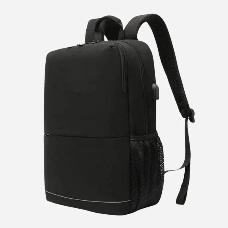 Sac à dos voyage femme tissu matelassé prise USB