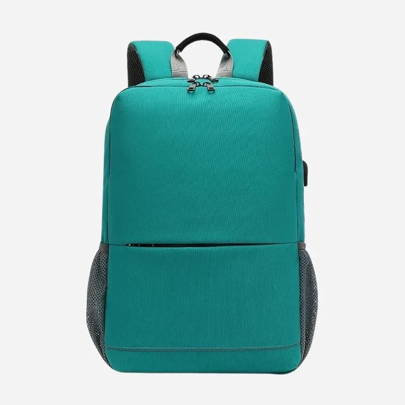 Sac à dos voyage femme tissu matelassé prise USB