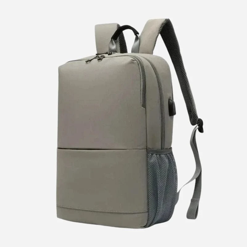 Sac à dos voyage femme tissu matelassé prise USB