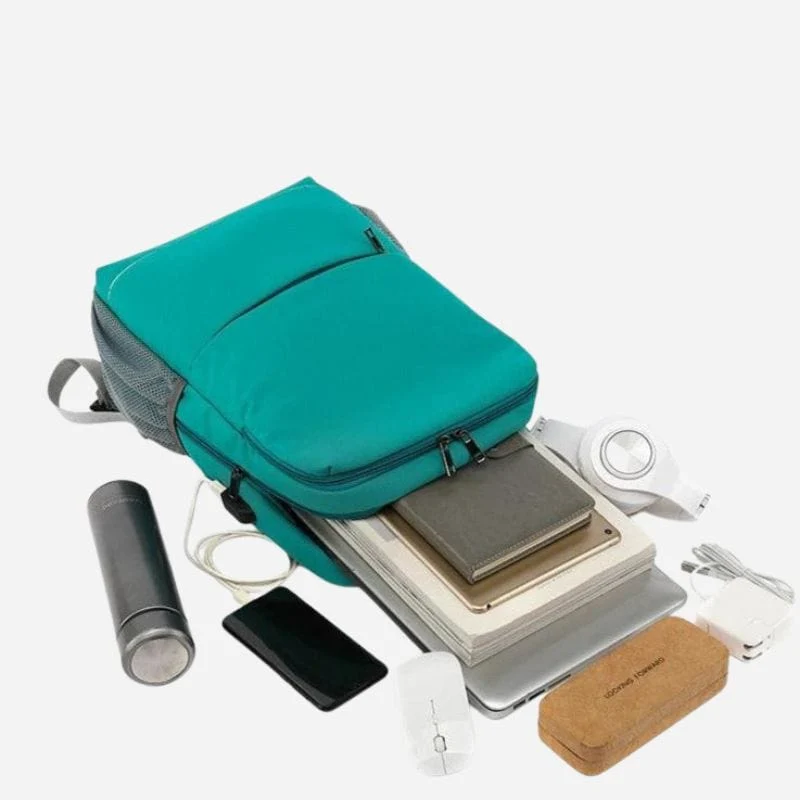 Sac à dos voyage femme tissu matelassé prise USB