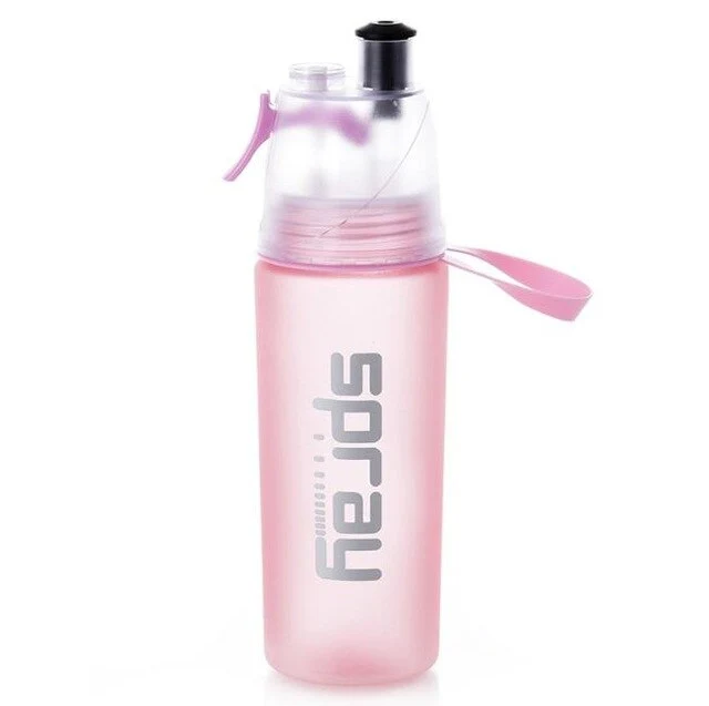 550ml New Design Spray Water Bottle BPA Free Leak-Proof Sport Bottles Outdoor Climbing Cycling Gym Drinkware