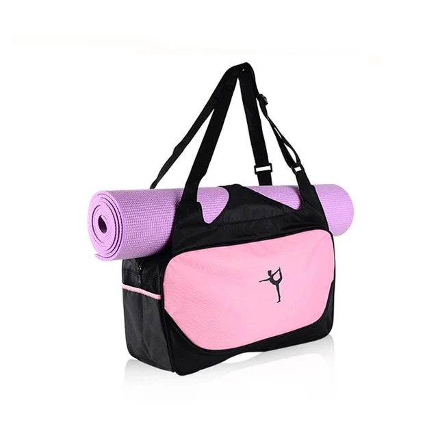 Yoga mat backpack Storage Yoga bag gym women bag canvas handbag sports bag Fitness Yoga mat bag---Not included Yoga Mats