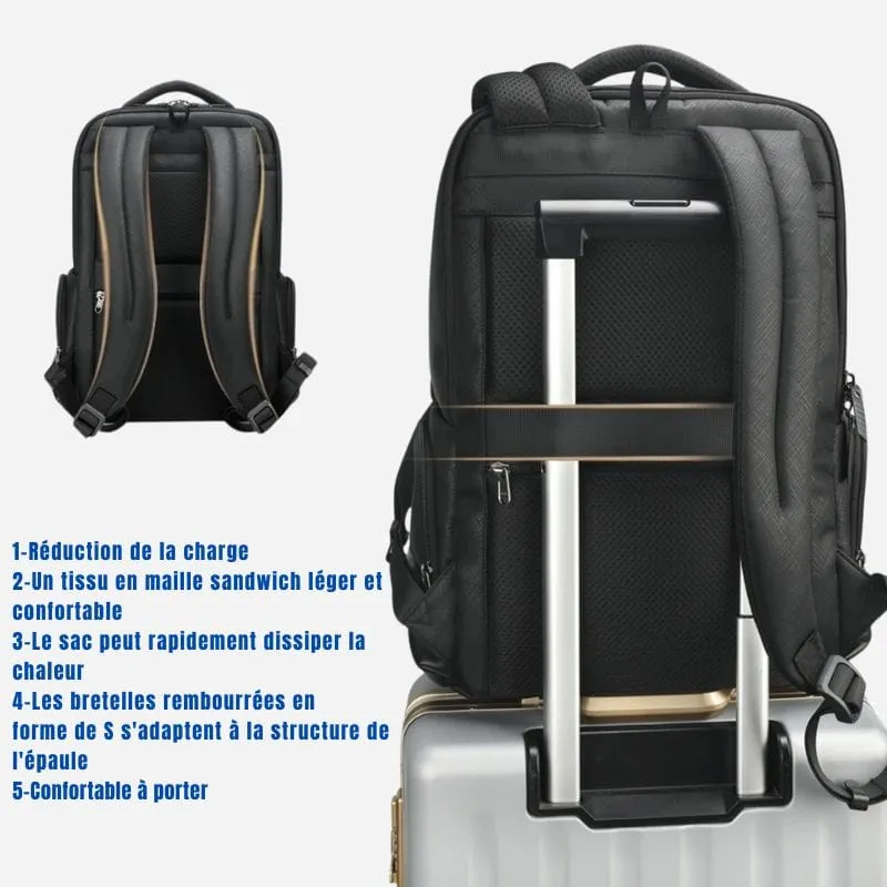 Sac à Dos Cabine Ordinateur 15.6 Pouces