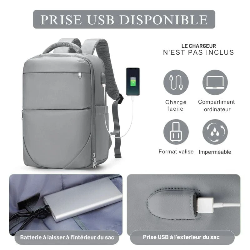 Sac à dos voyage compact
