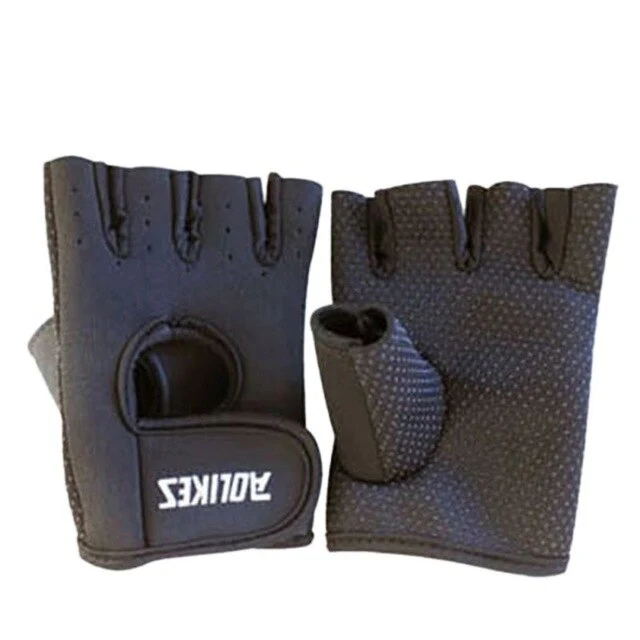 1 Pair Cycling Half Finger Gloves Men Women Sport Gym Workout Exercise Fitness Gloves Weight Lifting Outdoor Riding Accessories