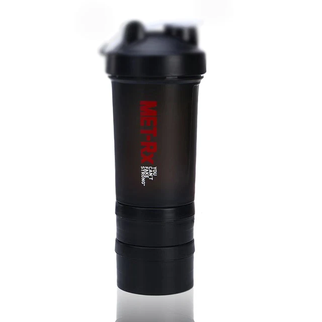 Multifunction Sport Shaker Bottle With Pill Box Whey Protein Shake Fitness drinkware Gym Bottle Shaker Drinking Bottle For Water