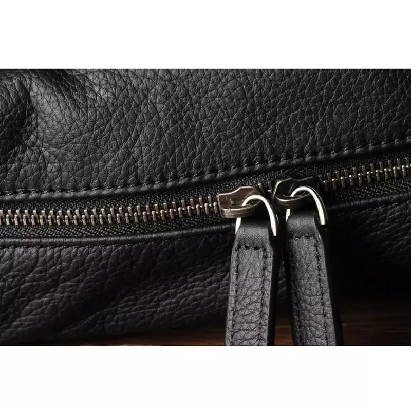Sac à dos gros grain noir - Ernest