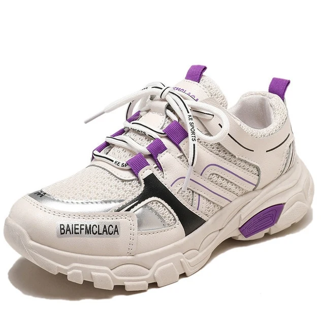 Tenis Feminino Girls Tennis Shoes Breathable Tennis Shoes Women Thick Bottom Non-slip Gym Shoes Basket Femme Sneakers Women