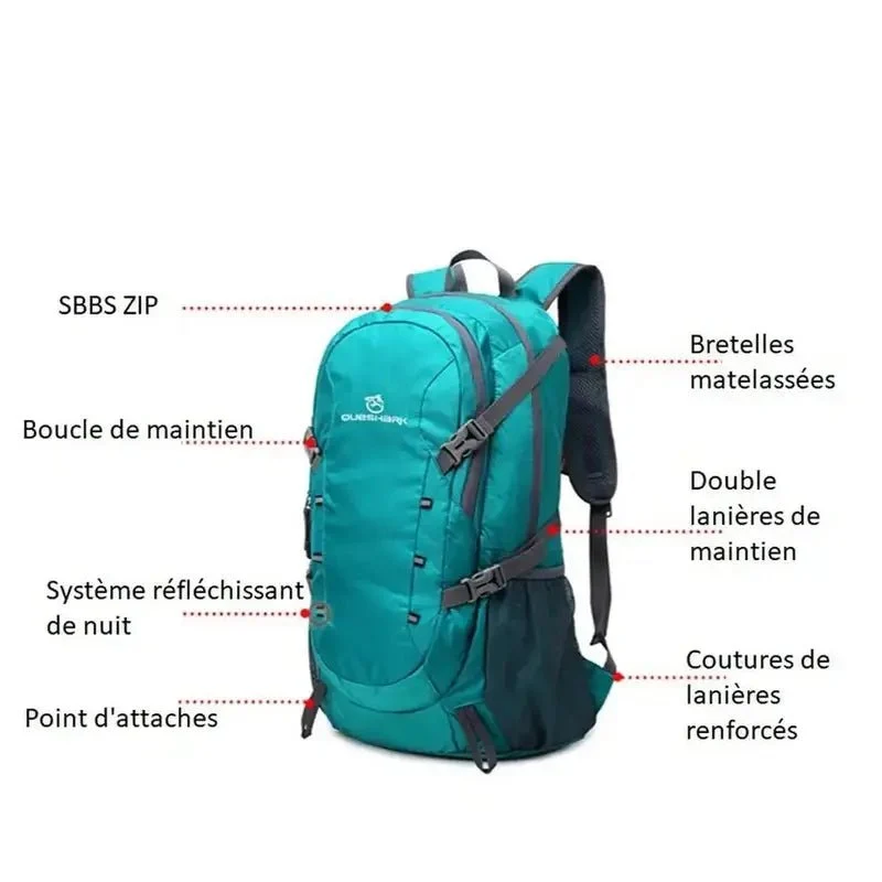 Sac à dos randonnée étanche