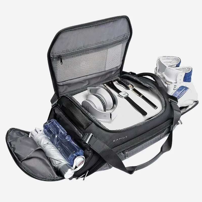 Sac de voyage gris