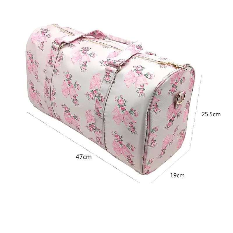 Sac fleuri bandoulière