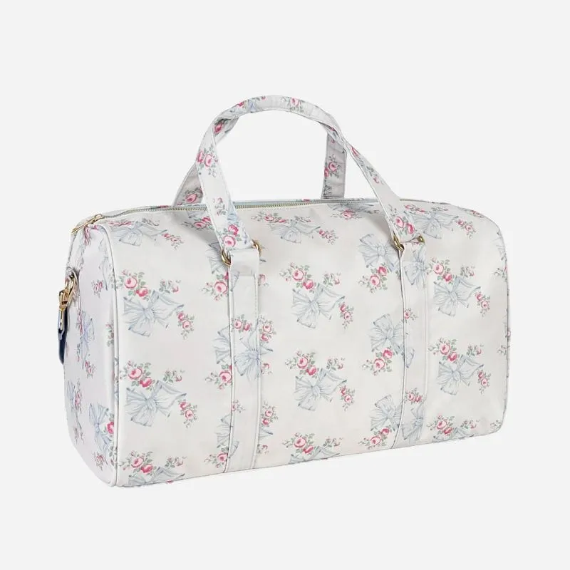 Sac fleuri bandoulière