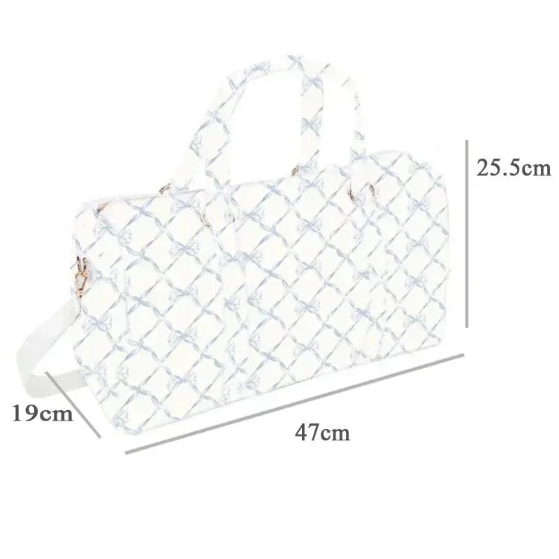 Sac fleuri bandoulière