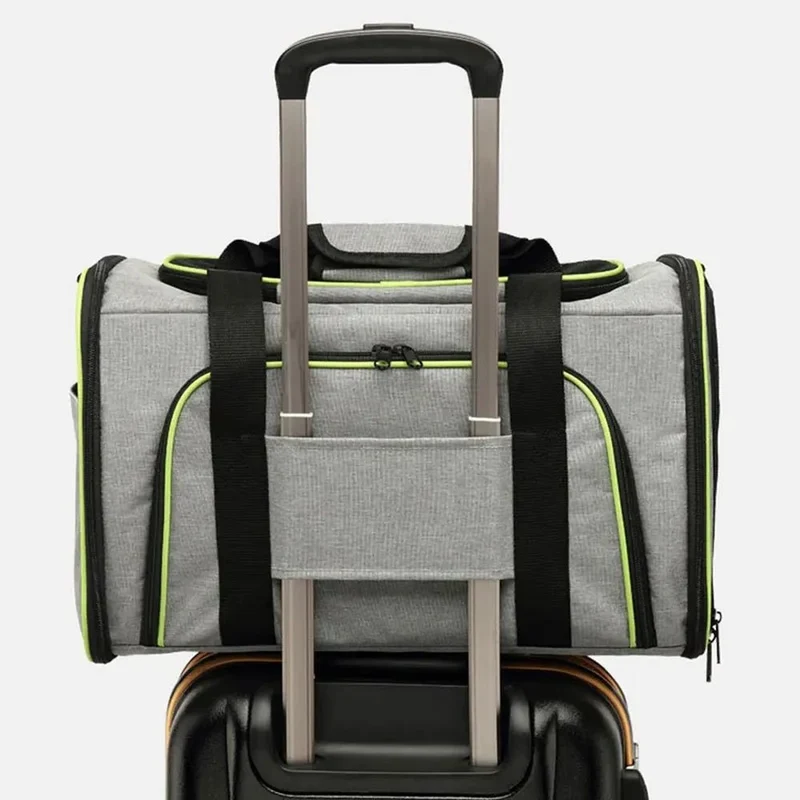 Sac à bandoulière extensible pour chat et chien