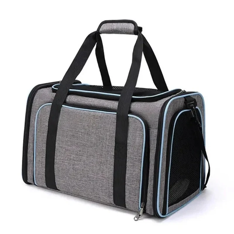 Sac à bandoulière extensible pour chat et chien