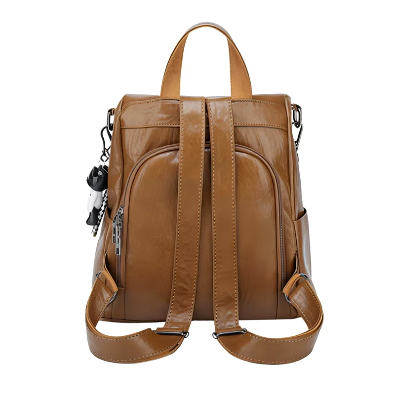 Sac à dos femme nœud papillon ciré - Adèle