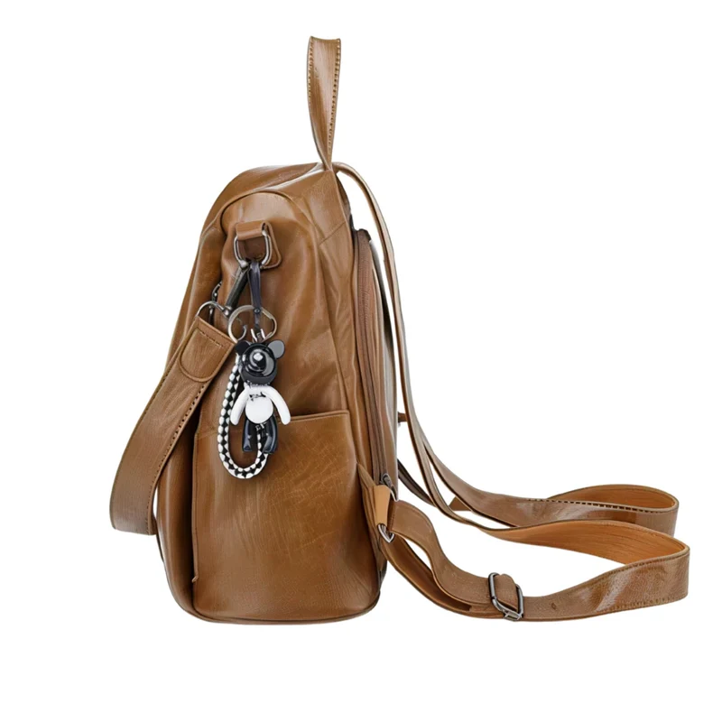 Sac à dos femme nœud papillon ciré - Adèle