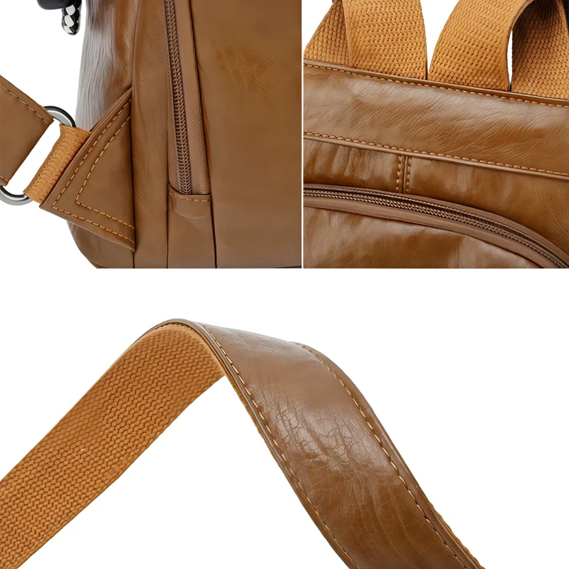 Sac à dos femme nœud papillon ciré - Adèle