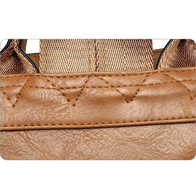 Grand sac à dos femme oldschool lustré - Adrienne