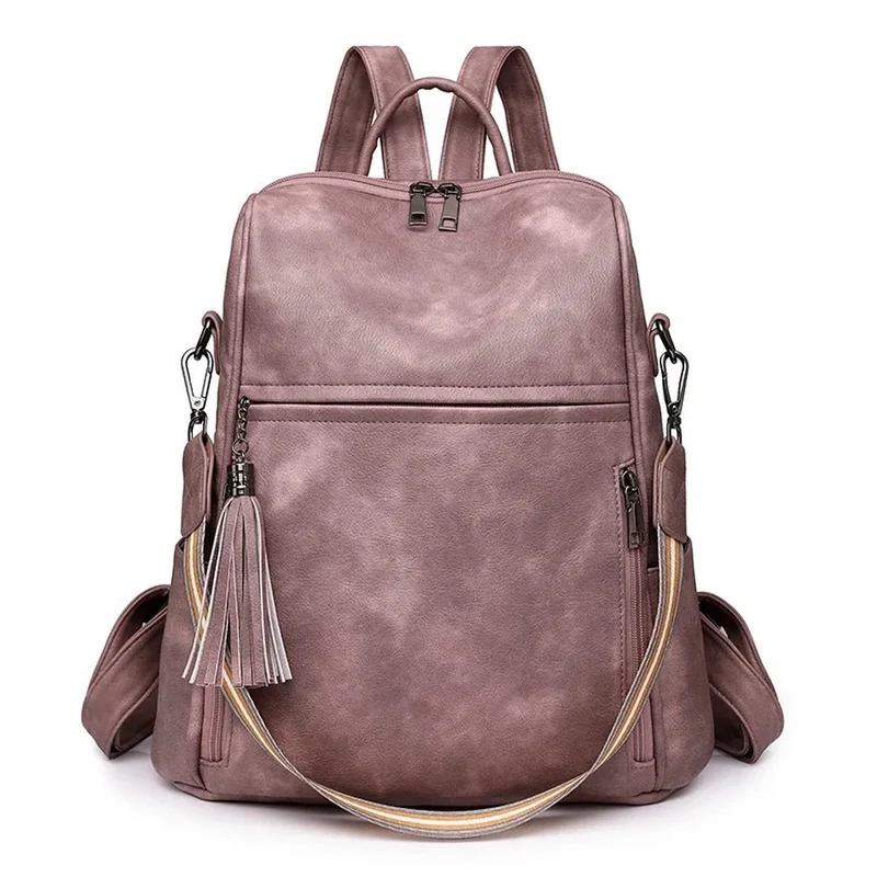 Sac à dos femme velouté mat - Capucine