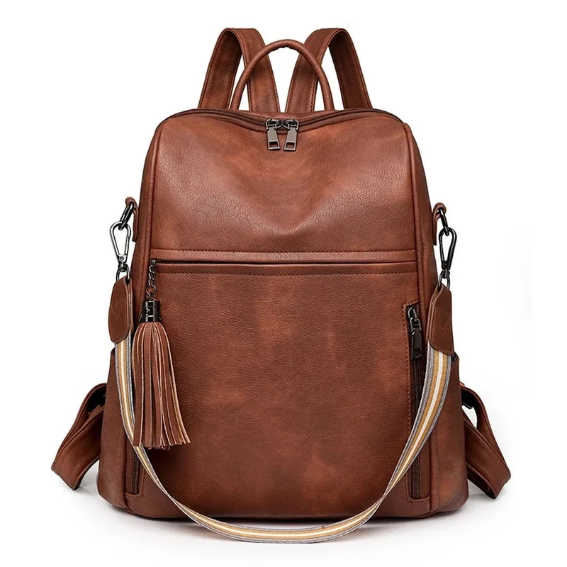 Sac à dos femme velouté mat - Capucine
