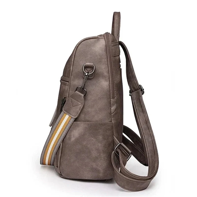 Sac à dos femme velouté mat - Capucine