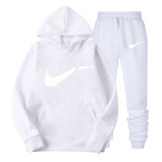 Winter Autumn Men's Hoodie, Jacket + Running Jogging Pants, Men's Printed Swimwear Sports Long Sleeve Top, Branded Color Apparel