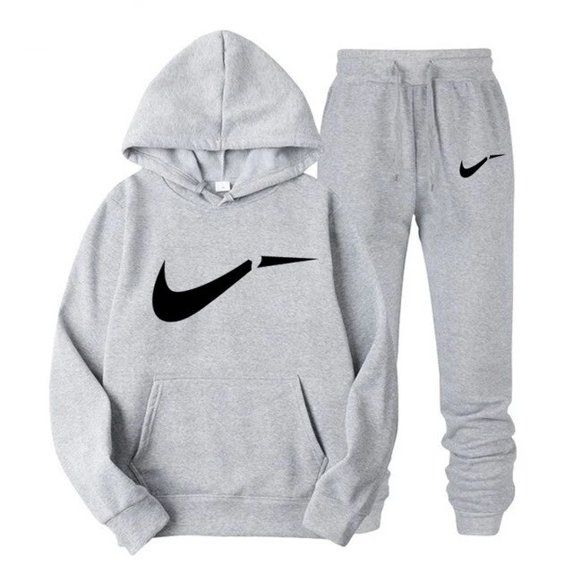 Winter Autumn Men's Hoodie, Jacket + Running Jogging Pants, Men's Printed Swimwear Sports Long Sleeve Top, Branded Color Apparel