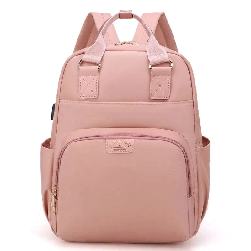 Sac à langer rose