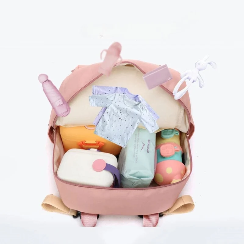 Sac à langer rose